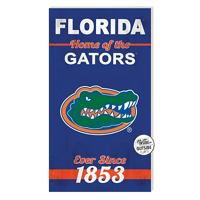 Florida Gators 11'' x 20'' Home Of The Sign