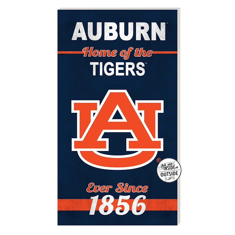 Auburn Tigers 11'' x 20'' Home Of The Sign