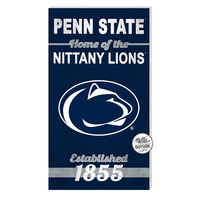 Penn State Nittany Lions 11'' x 20'' Home Of The Sign