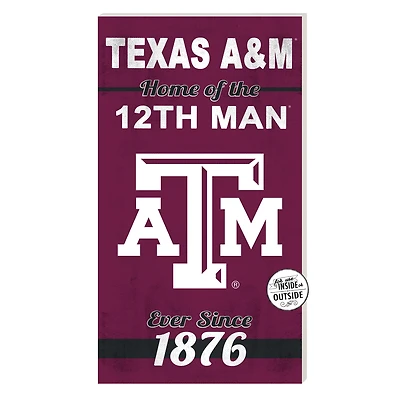 Texas A&M Aggies 11'' x 20'' Home Of The Sign