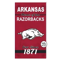 Arkansas Razorbacks 11'' x 20'' Home Of The Sign