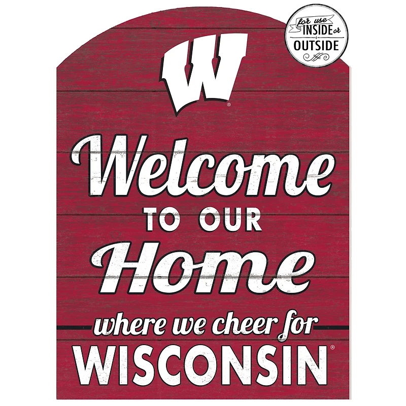 Wisconsin Badgers 16'' x 22'' Marquee Sign