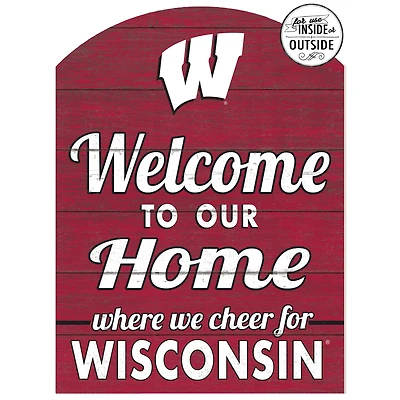 Wisconsin Badgers 16'' x 22'' Marquee Sign