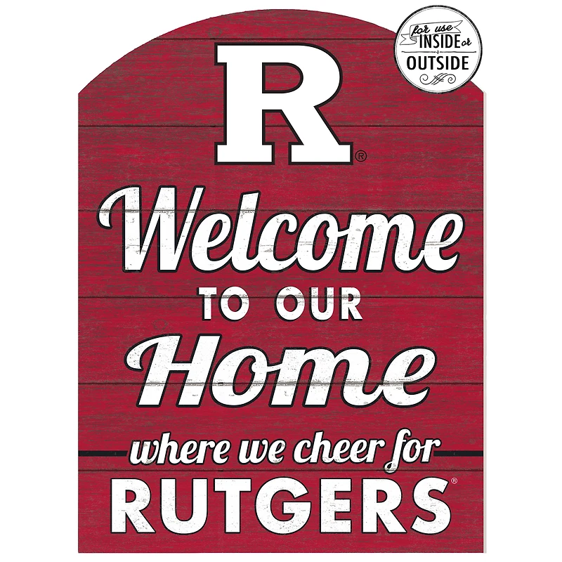 Rutgers Scarlet Knights 16'' x 22'' Marquee Sign
