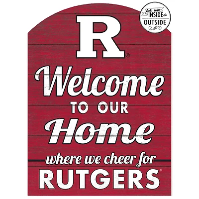 Rutgers Scarlet Knights 16'' x 22'' Marquee Sign