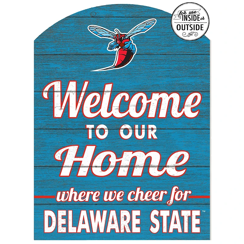 Delaware State Hornets 16'' x 22'' Marquee Sign