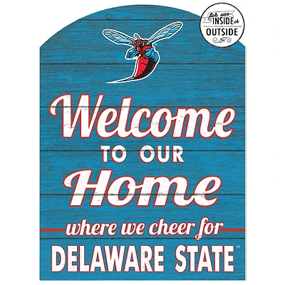 Delaware State Hornets 16'' x 22'' Marquee Sign