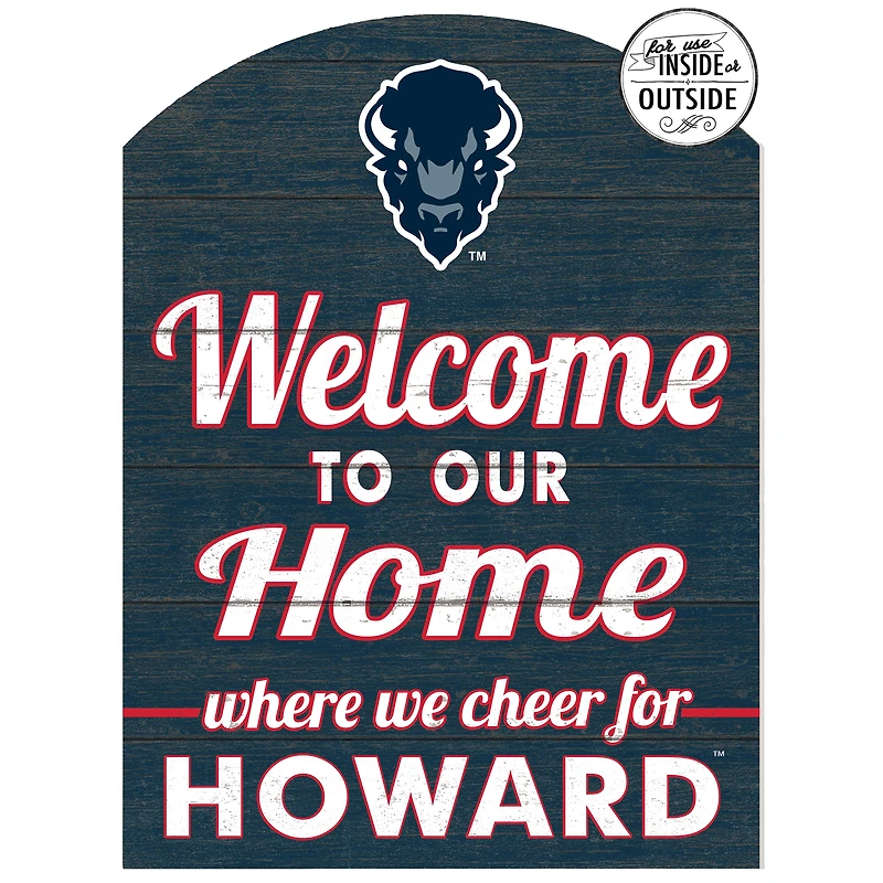 Howard Bison 16'' x 22'' Marquee Sign