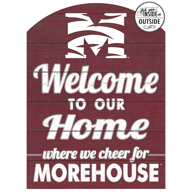 Morehouse Maroon Tigers 16'' x 22'' Marquee Sign