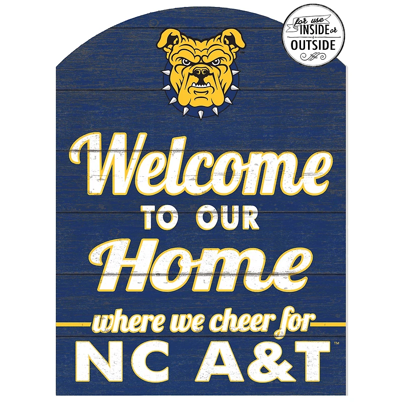 North Carolina A&T Aggies 16'' x 22'' Marquee Sign