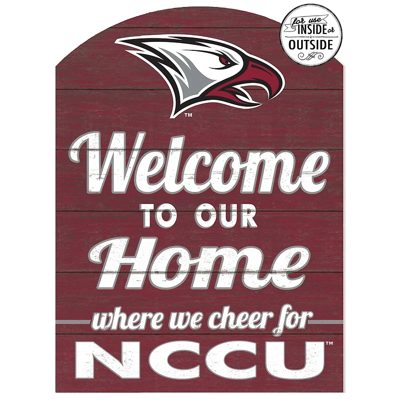 North Carolina Central Eagles 16'' x 22'' Marquee Sign