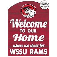 Winston-Salem State Rams 16'' x 22'' Marquee Sign