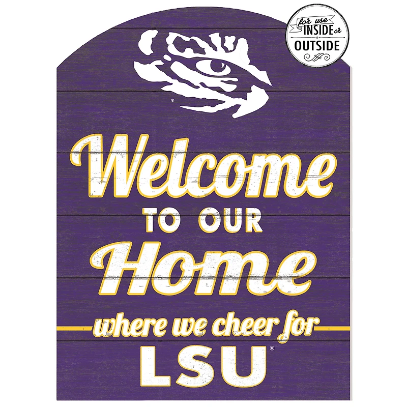 LSU Tigers 16'' x 22'' Marquee Sign