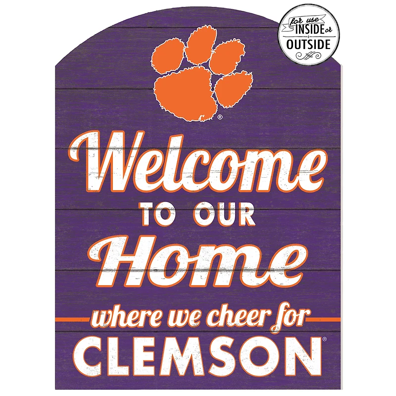 Clemson Tigers 16'' x 22'' Marquee Sign