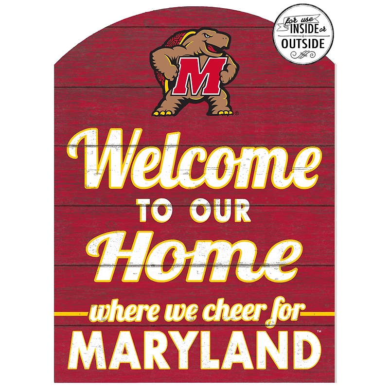 Maryland Terrapins 16'' x 22'' Marquee Sign