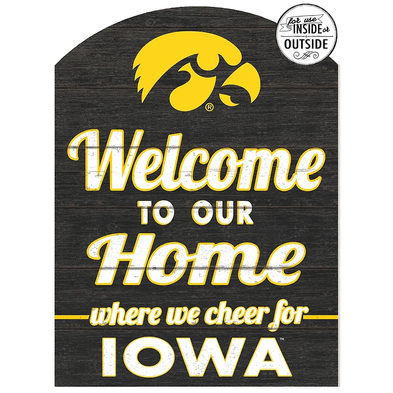 Iowa Hawkeyes 16'' x 22'' Marquee Sign