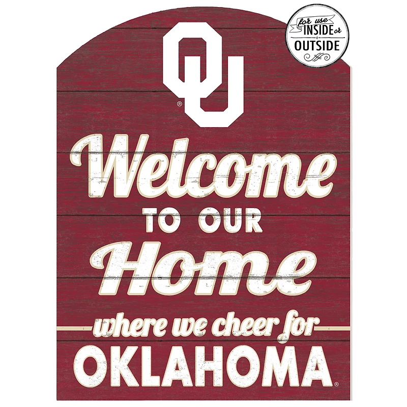 Oklahoma Sooners 16'' x 22'' Marquee Sign