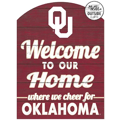 Oklahoma Sooners 16'' x 22'' Marquee Sign
