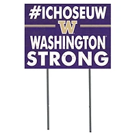 Washington Huskies 18'' x 24'' I Chose Lawn Sign