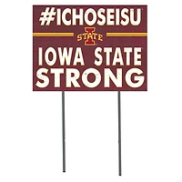 Iowa State Cyclones 18'' x 24'' I Chose Lawn Sign