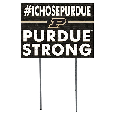 Purdue Boilermakers 18'' x 24'' I Chose Lawn Sign