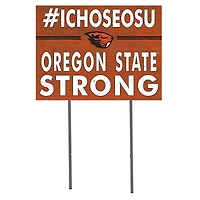 Oregon State Beavers 18'' x 24'' I Chose Lawn Sign