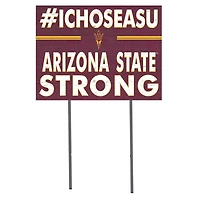 Arizona State Sun Devils 18'' x 24'' I Chose Lawn Sign