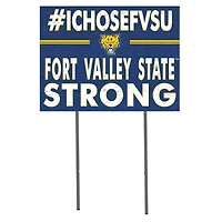 Fort Valley State Wildcats 18'' x 24'' I Chose Lawn Sign