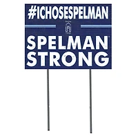 Spelman College Jaguars 18'' x 24'' I Chose Lawn Sign