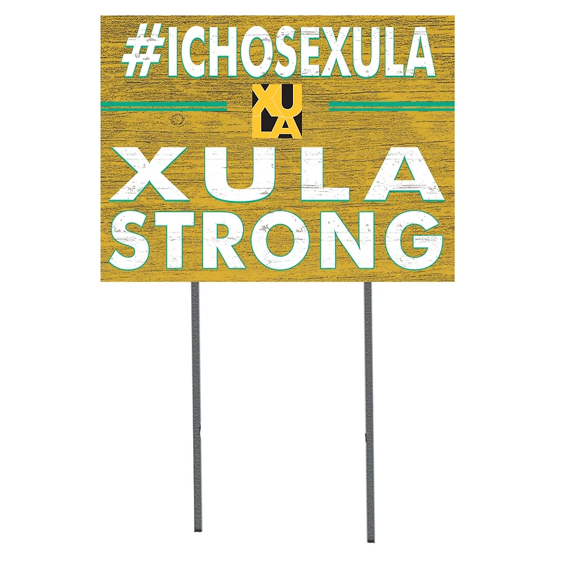 XULA Gold 18'' x 24'' I Chose Lawn Sign