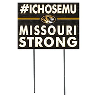 Missouri Tigers 18'' x 24'' I Chose Lawn Sign