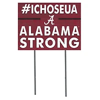 Alabama Crimson Tide 18'' x 24'' I Chose Lawn Sign