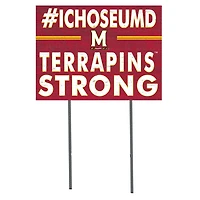 Maryland Terrapins 18'' x 24'' I Chose Lawn Sign