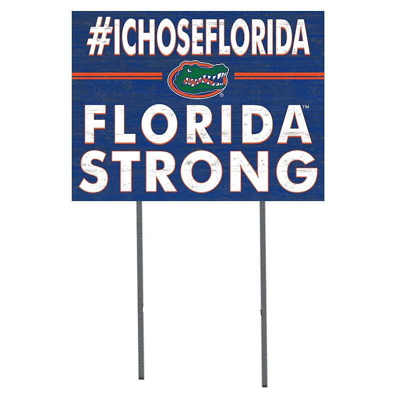 Florida Gators 18'' x 24'' I Chose Lawn Sign
