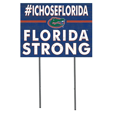Florida Gators 18'' x 24'' I Chose Lawn Sign