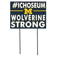 Michigan Wolverines 18'' x 24'' I Chose Lawn Sign