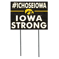 Iowa Hawkeyes 18'' x 24'' I Chose Lawn Sign