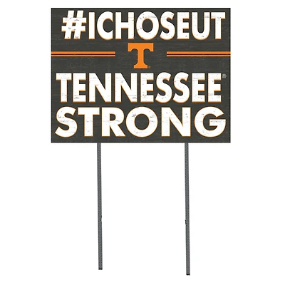 Tennessee Volunteers 18'' x 24'' I Chose Lawn Sign