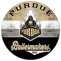 Purdue Boilermakers 20'' x 20'' Retro Logo Circle Sign