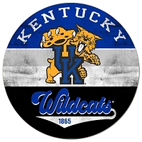 Kentucky Wildcats 20'' x 20'' Retro Logo Circle Sign