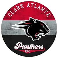 Clark Atlanta University Panthers 20'' x 20'' Retro Logo Circle Sign