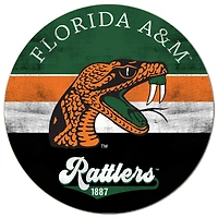 Florida A&M Rattlers 20'' x 20'' Retro Logo Circle Sign