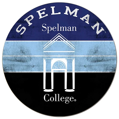 Spelman College Jaguars 20'' x 20'' Retro Logo Circle Sign