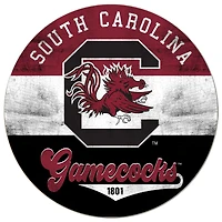 South Carolina Gamecocks 20'' x 20'' Retro Logo Circle Sign