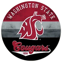 Washington State Cougars 20'' x 20'' Retro Logo Circle Sign