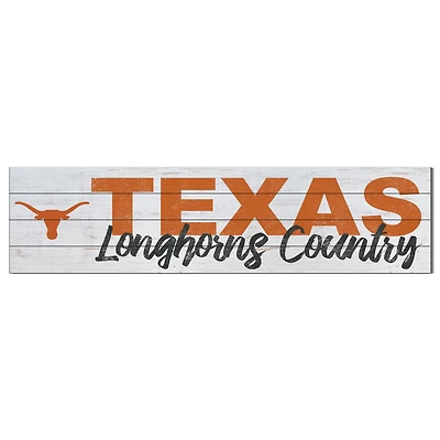 Texas Longhorns 40'' x 10'' Logo Sign