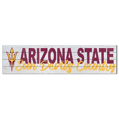 Arizona State Sun Devils 40'' x 10'' Logo Sign