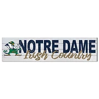 Notre Dame Fighting Irish 40'' x 10'' Logo Sign