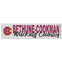 Bethune-Cookman Wildcats 40'' x 10'' Logo Sign