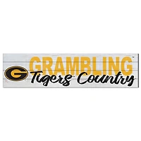 Grambling Tigers 40'' x 10'' Logo Sign